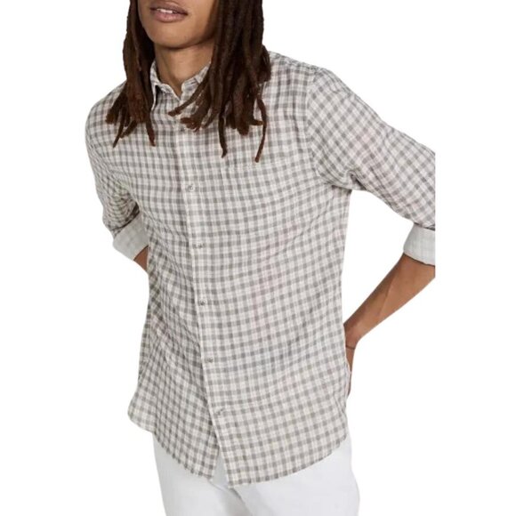 Vince Other - Vince Desert Side Plaid Double Face Shirt Size XS